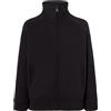 Mister Patch Felpa Bambino Unisex - JHK - Kid Full Zip Sweatshirt - 290 GR Misto Cotone (Nero, 7-8 Anni)