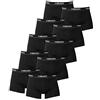 Head uomo boxer intimo (pacco da 10 pezzi) in diversi colori - XL, Black