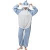 LATH.PIN Tuta Pigiama Kigurumi Adulto Unisex Animale Costume Cosplay Costume da sera Onesies Pilou Pilou Abbigliamento da Notte Sleepwear per Carnevale Halloween Natale