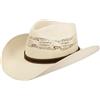 Stetson Western Vented Toyo Cappello da Cowboy Fascia in Pelle Traspirante Unisex Primavera Estate