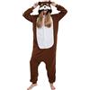SAMGU Animali Onesie Kigurumi Pigiama Unisex Adulto Costume Pajamas Intero Donna Sleepwear Cosplay Natale Halloween Carnevale Festival del Partito