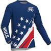 HULG Maglia MTB,Maglie Ciclismo da Uomo,Maglie Ciclismo da Uomo,Maglia Motocross Manica Lunga MX MTB Mountain Bike Materiali Leggeri, Materiale Traspirante (Color-02,4XL)