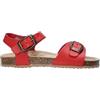 GRÜNLAND il benessere è naturale Grunland Junior SB1551 Apre Sandalo BAMB. S. Rosso 23