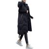 Goolecrimp Caldo da Donna Giù Gilet con Cappuccio Moda Lungo Leggero Caldo Inverno Senza Maniche Piumino Casual Cerniera Outdoor Versatile Giacca Senza Maniche (Nero,XL)