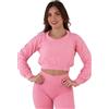 FGM04 Felpa Donna Candy Bubble Pop (XS-S, Plumeria)