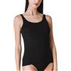 Intimitaly Liabel Set 3 Canotte Donna, 100% Cotone, vestibilità Perfetta, Canottiera Elegante per Tutte Le Stagioni (IT, Testo, XXL, Regular, Regular, 3 Nere Spalla Larga)