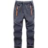 Jogwits Pantalone Softshell Bambini Sci Escursionismo Trekking Foderato Cargo Impermeabile Termico Ragazzo Ragazza Neve Inverno Outdoor