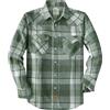 Dubinik® 6 oz Camicia Flanella Uomo Invernale Camicia Uomo Flanella Cotone | Western, Cowboy, Con Bottone Automatico, Quadri, Cotone Traspirante, Tessuto Pre-ristretto, Due Tasche Con Patta