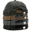 Faringoto Cappellino senza visiera unisex senza tesa Cappellino da marinaio Berretti, Taglia unica