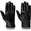 Stetson Conductive Sheepskin Guanti in pelle a dita Touchscreen Rivestito in pile Uomo Autunno Inverno