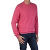 Marenza Girocollo Uomo Manica Lunga Misto Cashmere Seta Made in Italy (XL, Corallo)