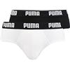 Puma Slip Basic Brief 2PACK Bianco - Nero
