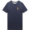 Aeronautica Militare T-Shirt Uomo TS2391 Tshirt Girocollo Frecce Tricolori (IT, Testo, M, Regular, Regular, Blu Navy)