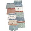 NEXT Ragazzo Confezione da 10 Boxer Aderenti Mini Safari Print 5 Anni-6 Anni