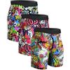 CHUAKIN Boxer da uomo a gamba lunga, confezione da 3, Confezione da 3 04, M