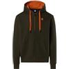 NORTH SAILS Felpa Uomo con Zip e Logo Ricamato (Forest Green)