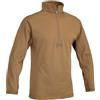 OPENLAND TACTICAL N.ER.G. Maglia Termica Intima Level 2 - Tessuto Militare Traspirante e Isolante - per Outdoor, Caccia, Softair, Survival, Campeggio (IT, Testo, XL, Regular, Regular, Coyote Tan)