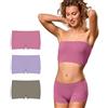 FOCENZA Shorty Boxer Donna in Morbida Microfibra | 3 Pezzi | Vari Colori | Short Donna Elasticizzato e Confortevole | Made in Italy