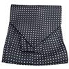 Avantgarde Ascot Uomo a Pois in Seta Made in Italy Colori e Misure a Scelta
