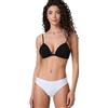 JADEA Slip Donna Taglio Laser Cotone Elasticizzato, Slip Invisibile, Intimo Invisibile Senza Cuciture, Morbido e Confortevole, Pacco 6 o 12 Pezzi (6 Pezzi Bianco, S)