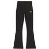 Umbro Leggings Donna Zampa in Cotone Elasticizzato 32229 (IT, Testo, XL, Regular, Regular, Standard, Nero)
