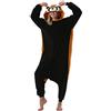 ULEEMARK Pigiama Anime Cosplay Halloween Costume Attrezzatura Adulto Animale Onesie Donna Uomo Unisex per Altezze da 140 a 187 cm