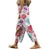 Generico Pantaloni Eleganti Donna Pantaloni Larghi Donna Capri Pigiama Cotone Leggero Estivi Viscosa Fantasia Trasparenti Lino Mimetici Pantaloncini Curvy Tuta Pantalone di Uomo Leggeri Morbidi Moto 4XL in