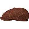 Stetson Hatteras Coppola Spina di Pesce Multicolore in Lana Vergine Prodotto in UE Uomo Autunno Inverno