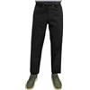 Saggio European Project Pantalone Spiaggia in Cotone Confortevole Versatile Leggero Comodo Morbido con Culisse e Elastico Uomo Profumatore Nero L