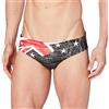 Turbo Unisex - Adulto New Zealand Vintage 2013 Costume a Slip da Bambino, Noir/Rouge, L