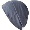 CHARM Cappello Uomo E Donna in 100% Lino, Blu Navy