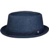 LIERYS Pork Pie Cappello in Lino Screziato Prodotto in Italia Unisex Primavera Estate