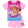 Paw Patrol Pigiama Bambina, Pigiami Bambine Skye, Everest E Liberty, Pigiami Ragazza Manica Corta Estate, Rosa 3-4 Anni