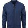 YOUTHUP Giubbotto Bomber Uomo Leggero Estivo Maniche Lunghe Casual