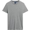 Superdry Maglietta da Uomo Vintage con Logo EMB Tee, Grigio., XL