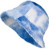 styleBREAKER Cappello da Pescatore Donna Teddy Ombré Colorato | Accessorio autunno-inverno sfumato, tesa 7cm, altezza 16cm, diametro 24cm, cordino per circonferenza 59cm.