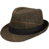 LIPODO Brisburgh Cappello Trilby a Quadri Fascia unicolore Uomo Autunno Inverno