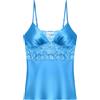 YAMAMAY - Canottiera, Donna, Turchese