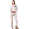 Noidinotte; more than pyjamas Noidinotte - Pigiama Donna Caldo Cotone Articolo Fiocco. - M Panna
