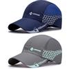 TAGVO Cappello da Baseball in Sportiva Uomo Donna, Berretto da Corsa con Protezione UV Leggero Ad Asciugatura Rapida, Outdoor Cappello Estivo Unisex per Pesca, Escursioni, Campeggio, Ciclismo