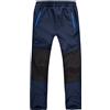 HÖHENHORN Tiegun Kinder Softshellhose Dunkelblau/Blau Gr. 152