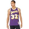 Mitchell & Ness 2.0 La Lakers T-Shirt Uomo (Pacco da 1)