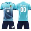 OPUTWDF Completi da Calcio Personalizzabili Bambino Uomo con Numero Nome Team Logo Divise Calcio Personalizzate