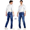 Generico Jeans Uomo Mastino Regular Slim Comfort Articolo A8936 Design a 5 Tasche Denim Medio