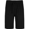 Coveri Pantaloncini Tuta Corti Uomo Cotone Leggero Maglina Taglie Forti 3XL 4XL 5XL 6XL (6XL - Nero)