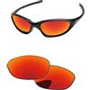 PapaViva Lenti di ricambio per Oakley Twenty XX 2000, Rosso fuoco, Twenty XX 2000