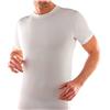 Liabel Maglietta Intima Uomo Felpata 3-6 Pezzi Girocollo Maglia Uomo in Caldo Cotone 2828 (3 Pezzi Bianco M)