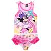 United Labels Disney Minnie Mouse Tankini Costume da bagno con volant per bambine - Costume da bagno in due pezzi rosa, Colore: rosa., 122 cm-128 cm