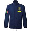 ZENA Giacca Nylon Personalizzabile Zip, Antivento Impermeabile | Assistenza Sanitaria - Pubblica | Soccorritore Infermiere Autista OSS | Made in Italy