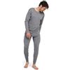 LAPASA 100% Lana Merino Completo Termico Uomo Peso Outdoor Hiking M31/M126 - Abbigliamento Intimo Caldo Pantaloni e Canotta Intimo Trekking Alpinismo Outdoor Calcio Running